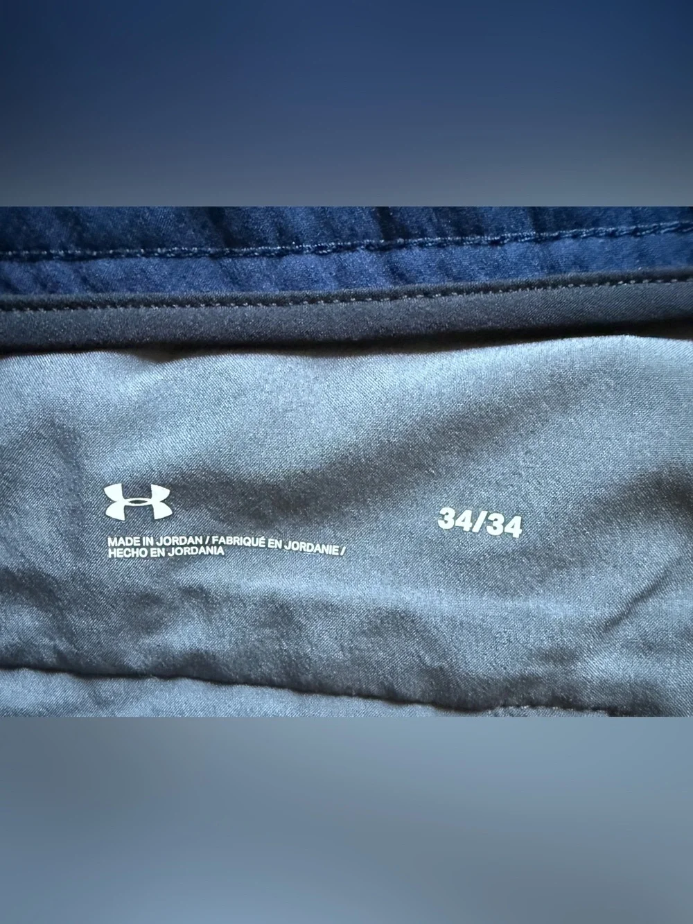 Under Armour Golf Performance Pants Blue 34x34 NWOT